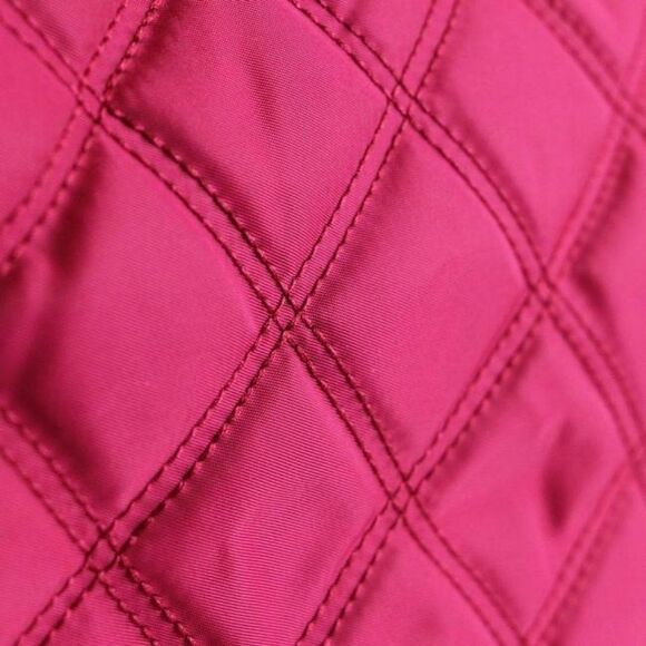 NWT Marc Jacobs Quilted Knot Rasberry Nylon Tote - Picture 11 of 12